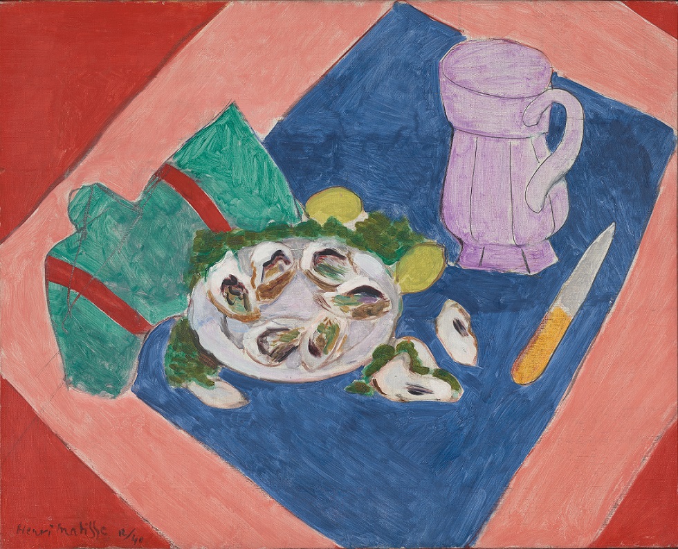Matisse - Nature morte aux huitres